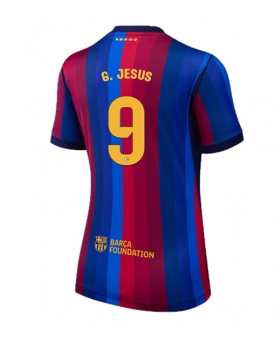 Billige Fotballdrakt Barcelona Gabriel Jesus #9 Replika Hjemmedrakt Dame 2026-27 Kortermet Billige Fotballdrakt Barcelona Gabriel Jesus #9 Replika Hjemmedrakt Dame 2026-27 Kortermet